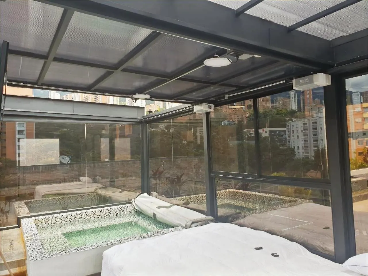 Penthouses Each With Private Sky Bar & Jacuzzi In Medellin Apartment