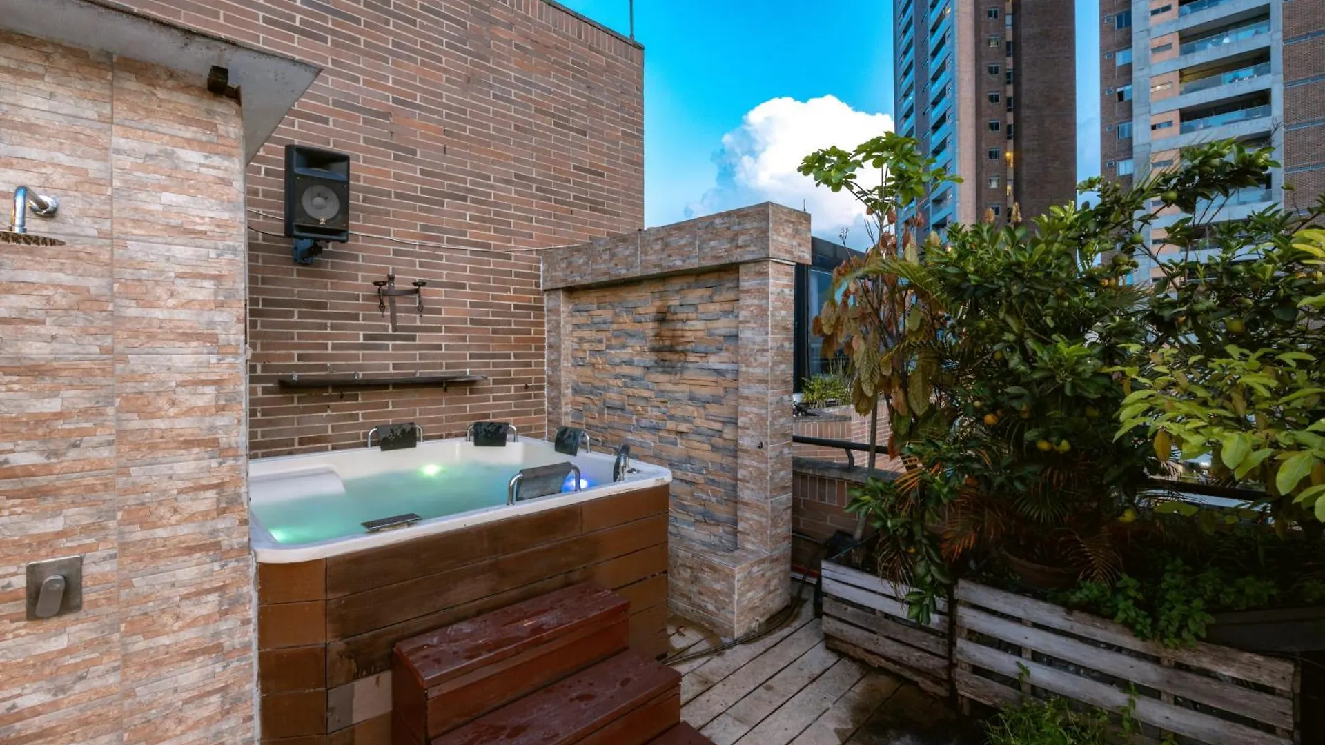 Penthouses Each With Private Sky Bar & Jacuzzi In Medellin Colombia